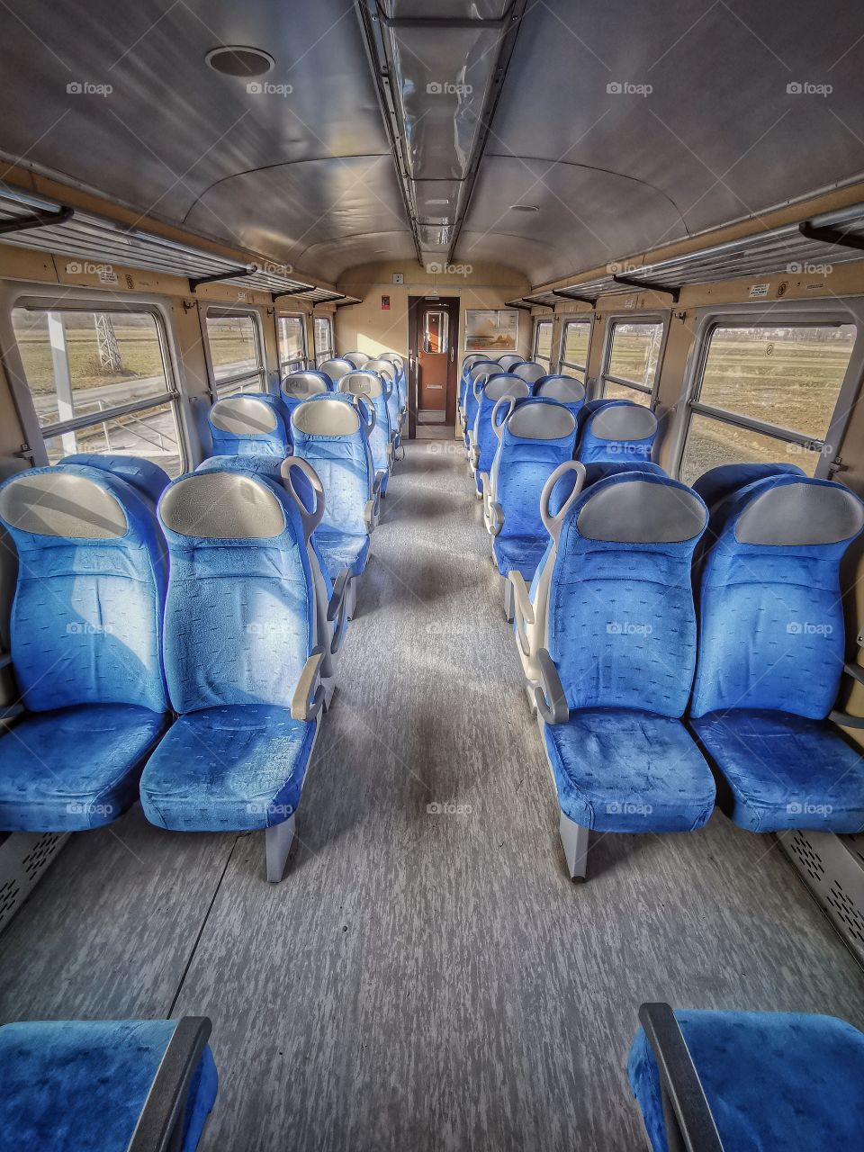 Train interior