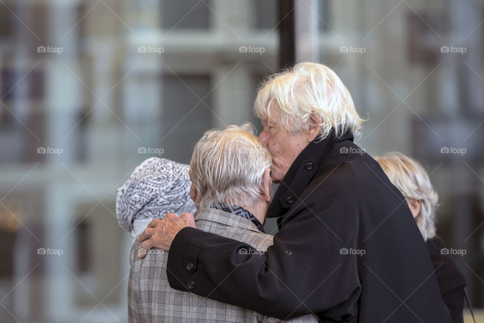 Paul Van Vliet And Gerda Havertong At The Memorial Ceremony At The Concertgebouw At Amsterdam 27-10-2018 The Netherlands