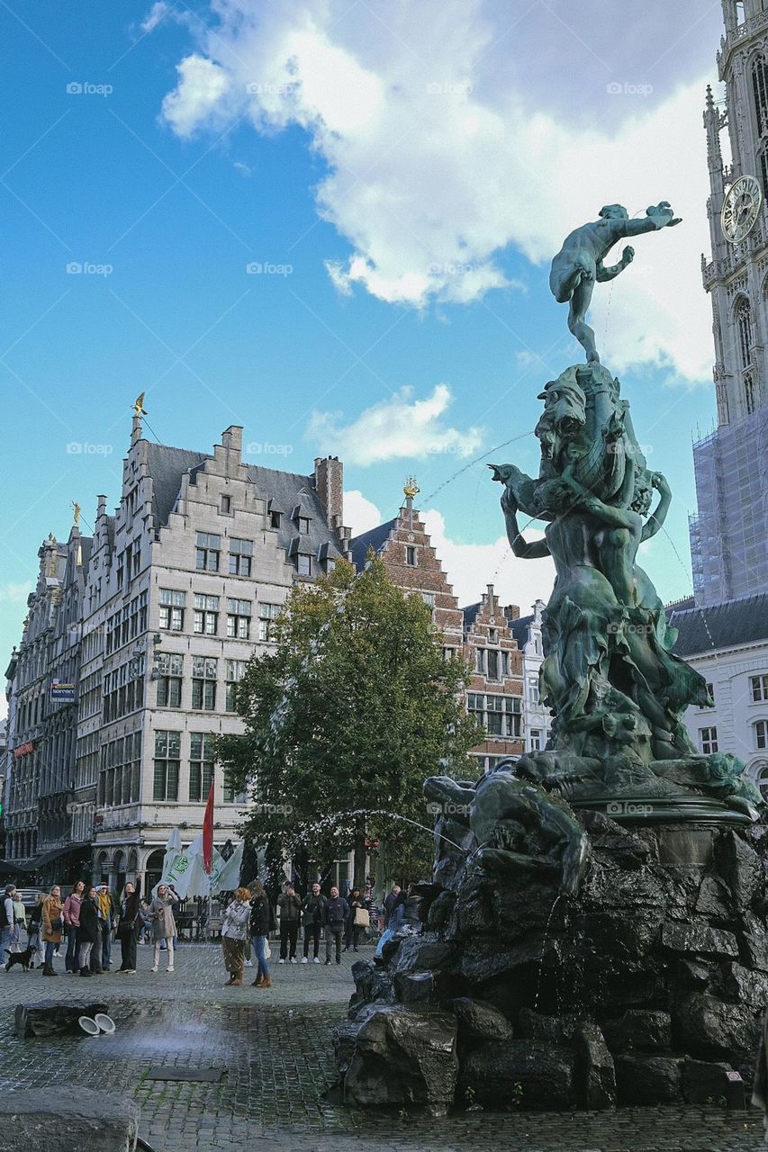 Antwerp city center