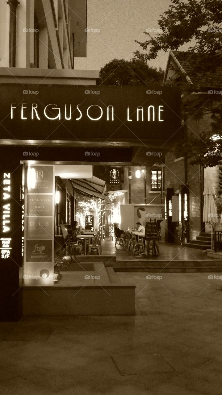 Shanghai Night. Ferguson Lane Shanghai