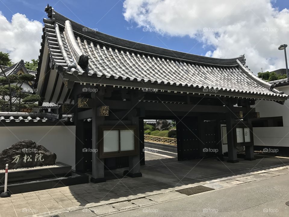 Japanese temple