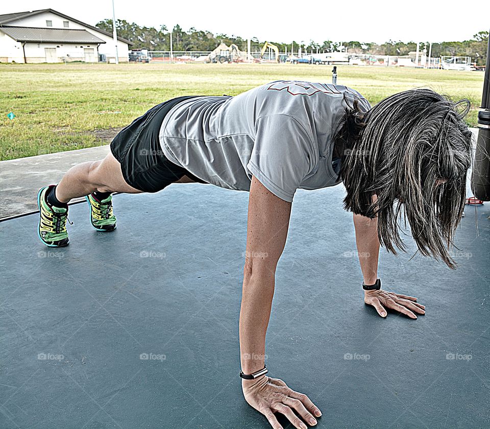 Staying in good shape - Doing push-ups is another way to increase your muscle mass and build up your chest muscles. These can be done in intervals of 20.