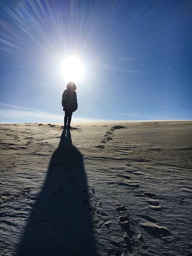 Cold and sunny