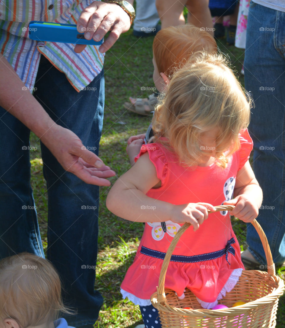 Easter Egg Hunt is a fun holiday activity for kids of all ages. The object is to find the Golden egg to win the grand prize!  It's the only time you should put all your eggs in the same basket! Happy Easter everyone!!!