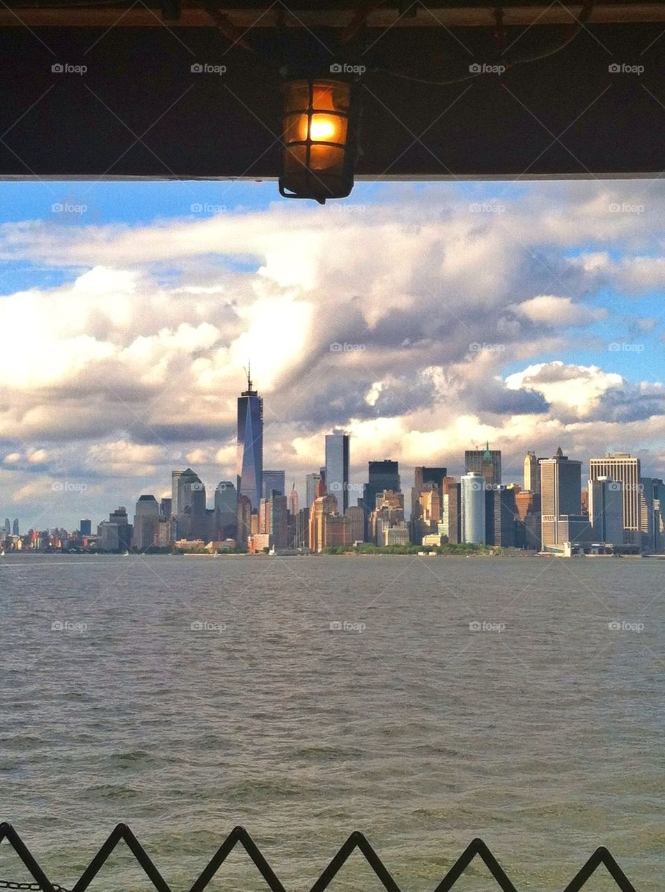 Aboard the ferry