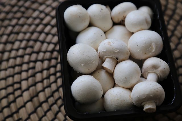Fresh mushrooms