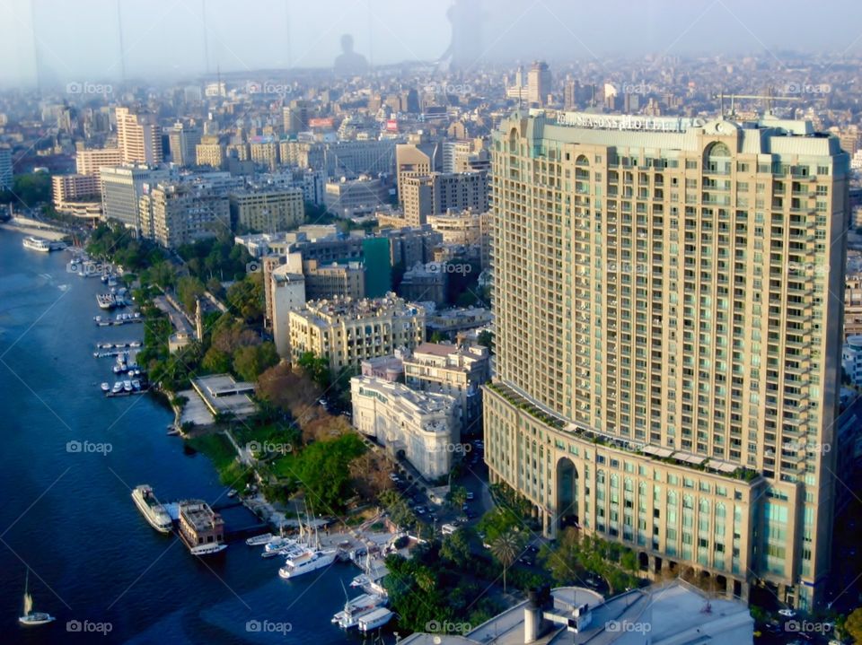 Cairo Egypt. Cairo View From a Window