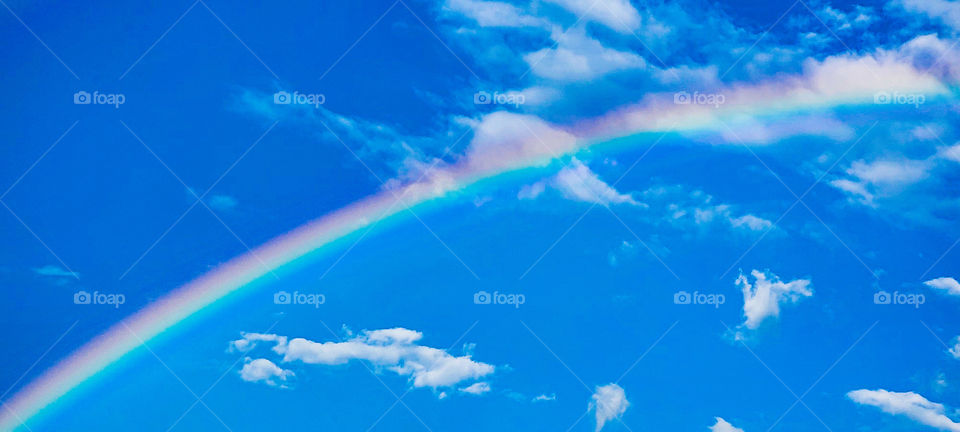 rainbow in the sky