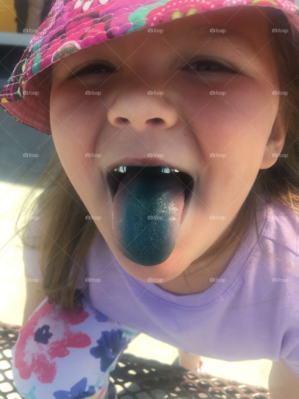 Blue Tongue! 
