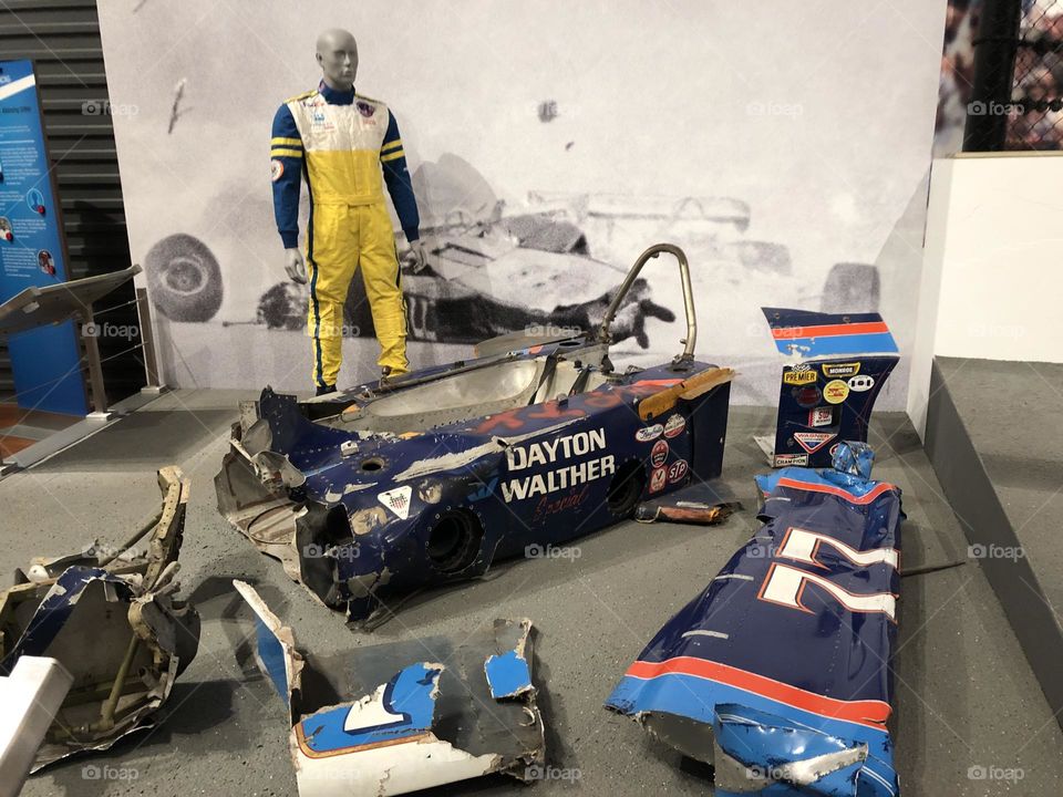 the Henry Ford - McLaren M16A Crash Aftermath