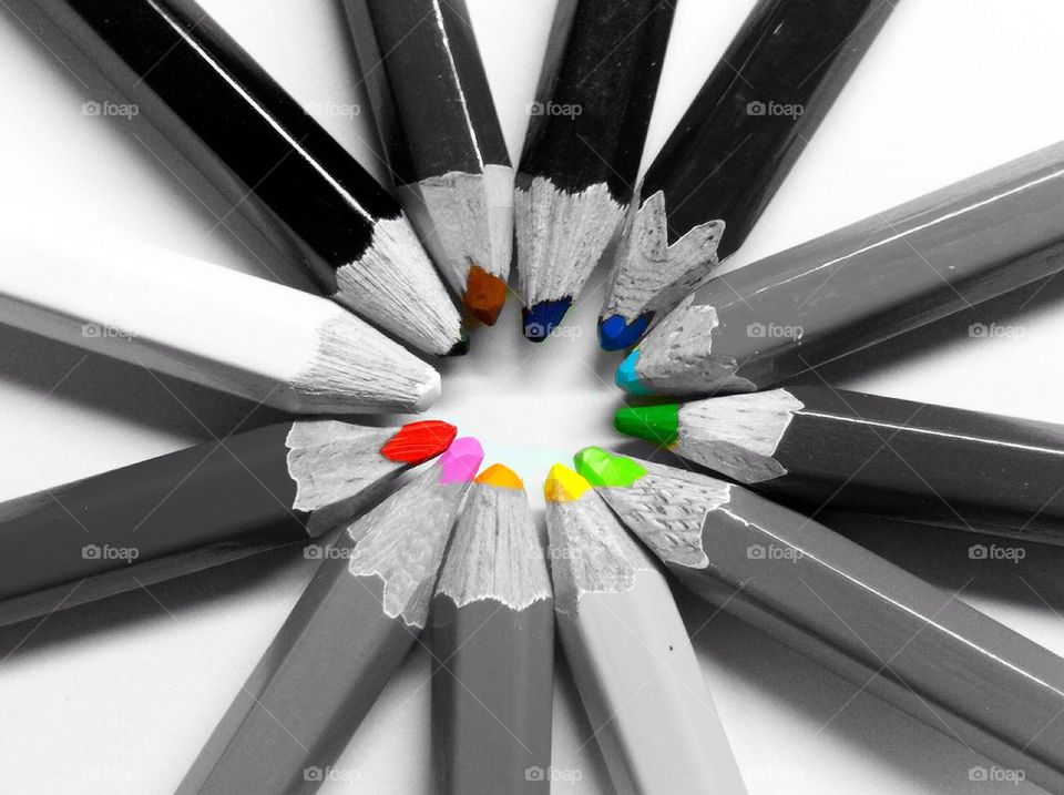 Pencil color in cycle