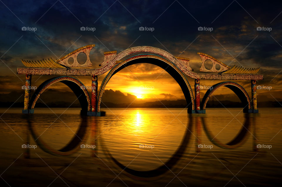 bridge at kenjie beach