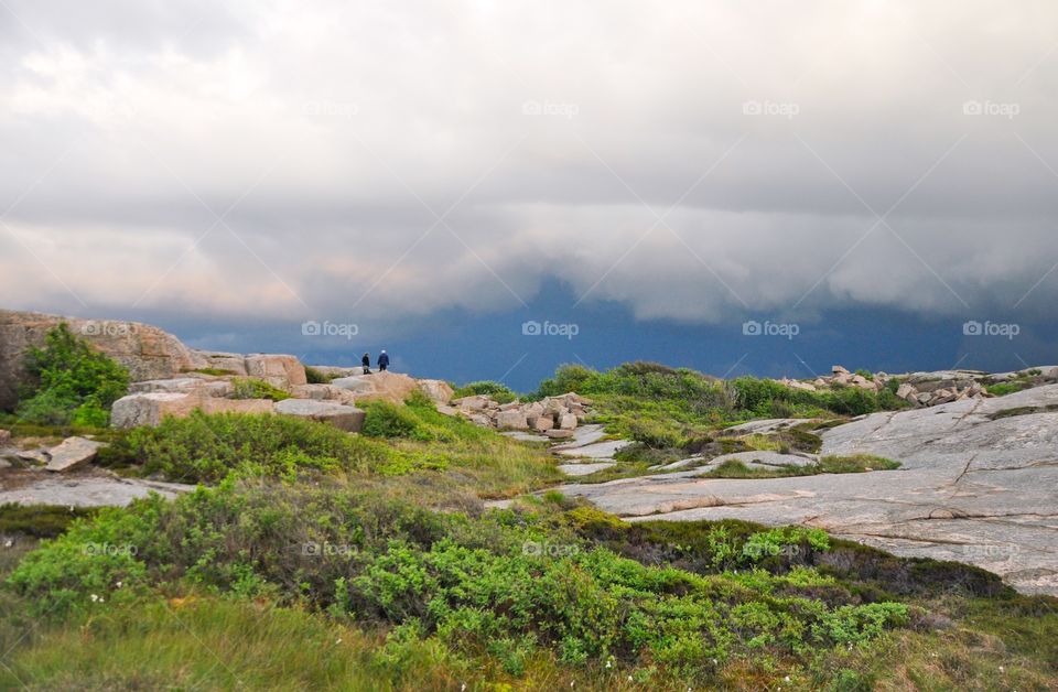 Storm clouds