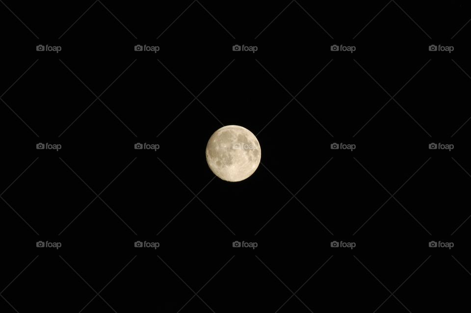 Midwest moon. Moon shot on 7.29.15