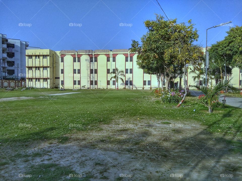 Beautiful boarding hall.