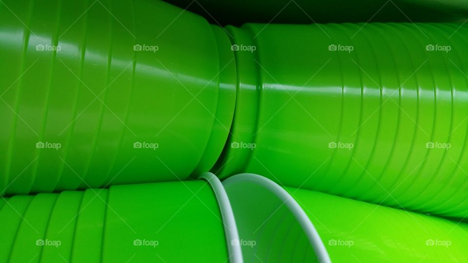 Green disposable cup