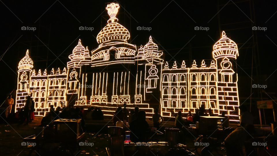 Mysore light festival, Dasara lighting