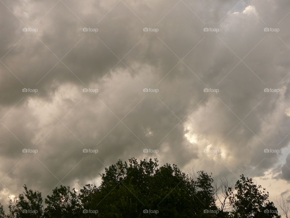 Sky before the rain