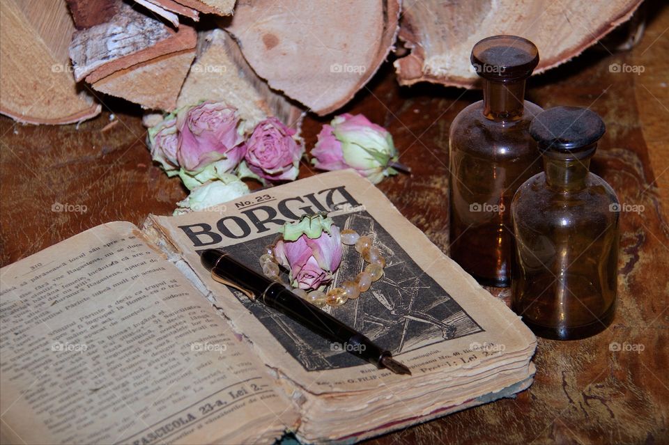 Old book, Borgia 