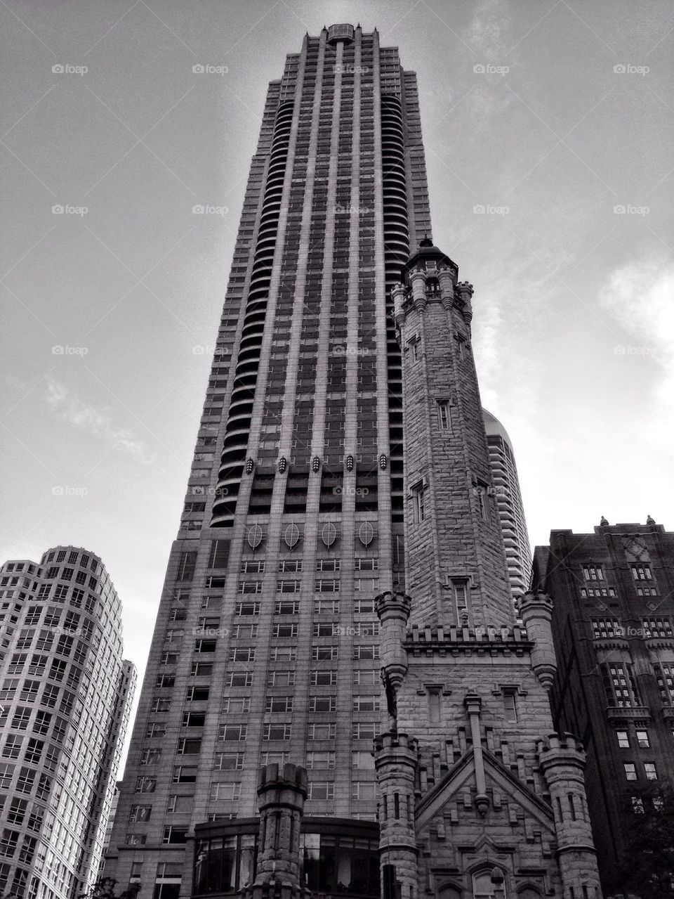 Tall Chicago Building