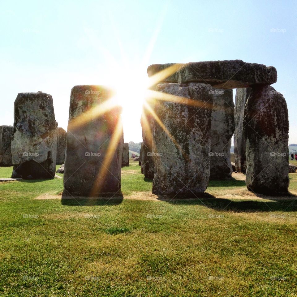 Stonehenge, Wiltshire, England.
