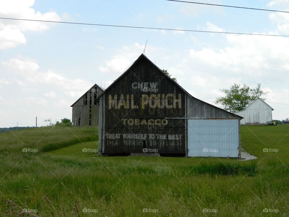 Old advertisement in Indiana 