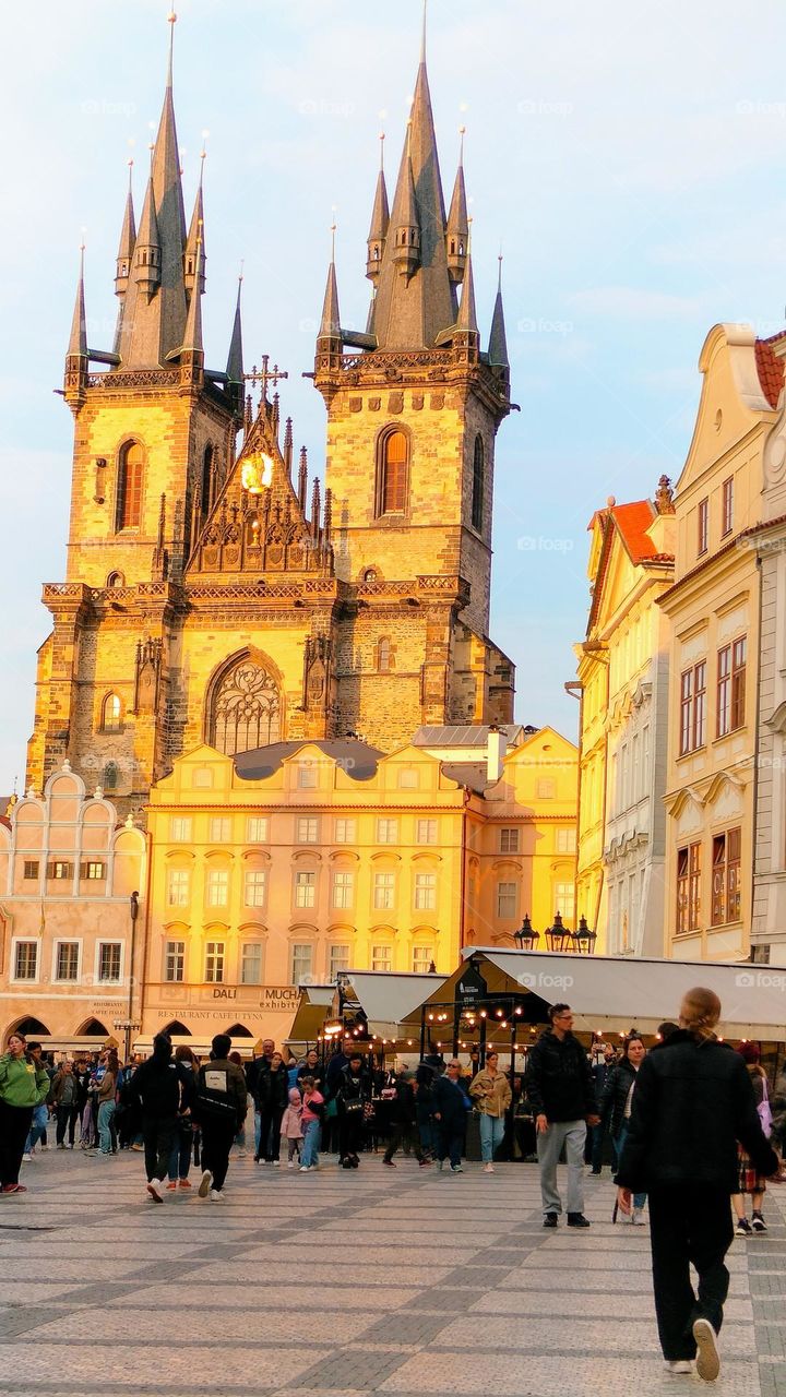 Prague Architecture of 14th Century