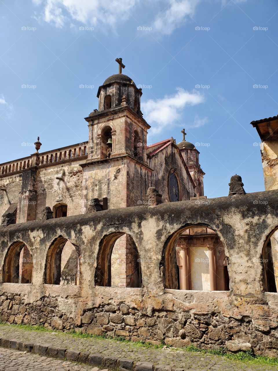 temple of Patzcuaro, Michoacan