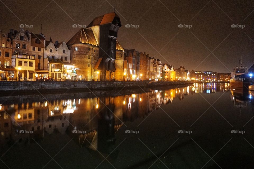 Evening in Gdańsk 