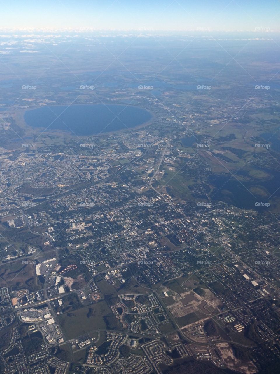 Orlando from above