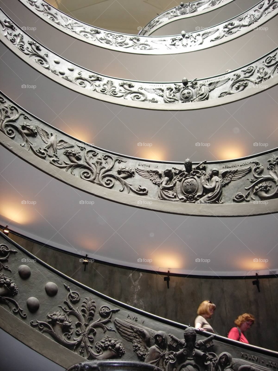 vatican museum stairs spiral by micheled312