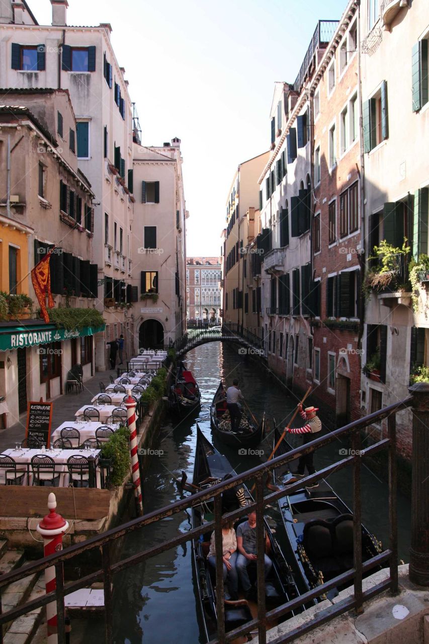 Traffic at the Venice Streets
