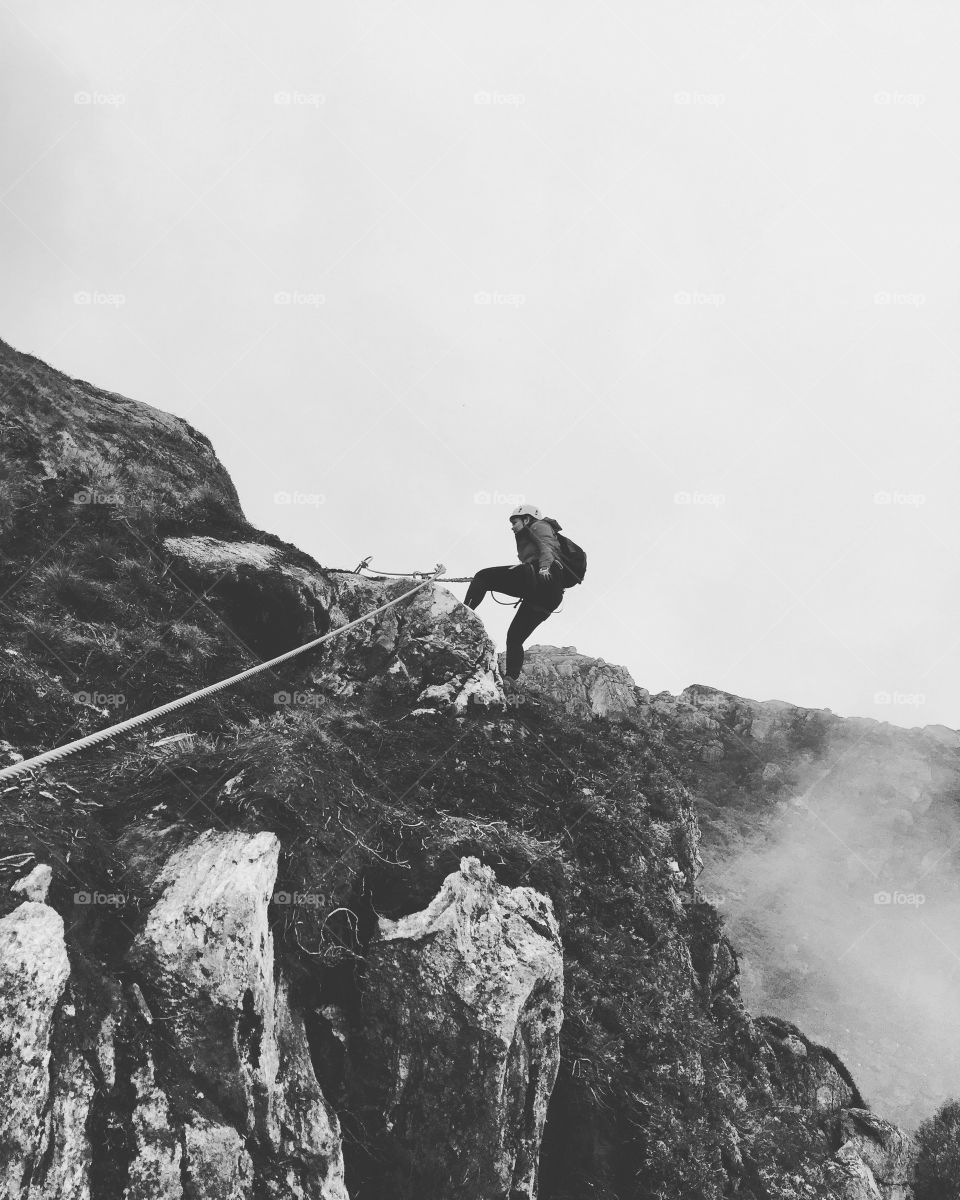 Climbing in Norway
