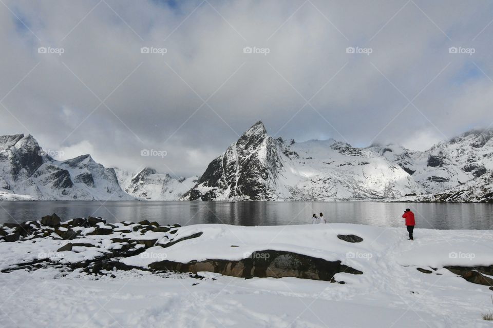 Beautiful Winter Fjord