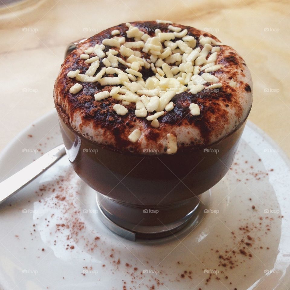 Nutella coffee from Italia