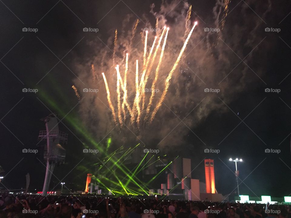 Rock in Rio 2015 - Fireworks