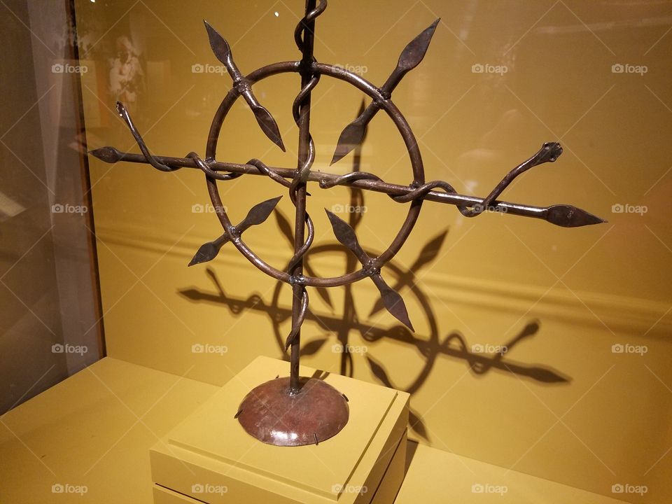 Smithsonian circular artwork