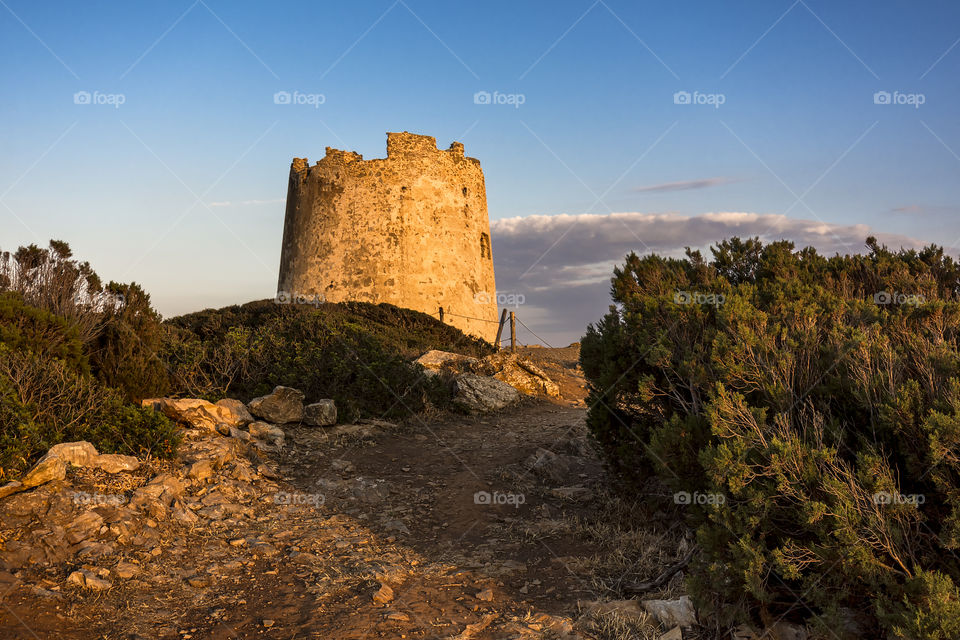 Malfatano tower, Teulada, Sardinia