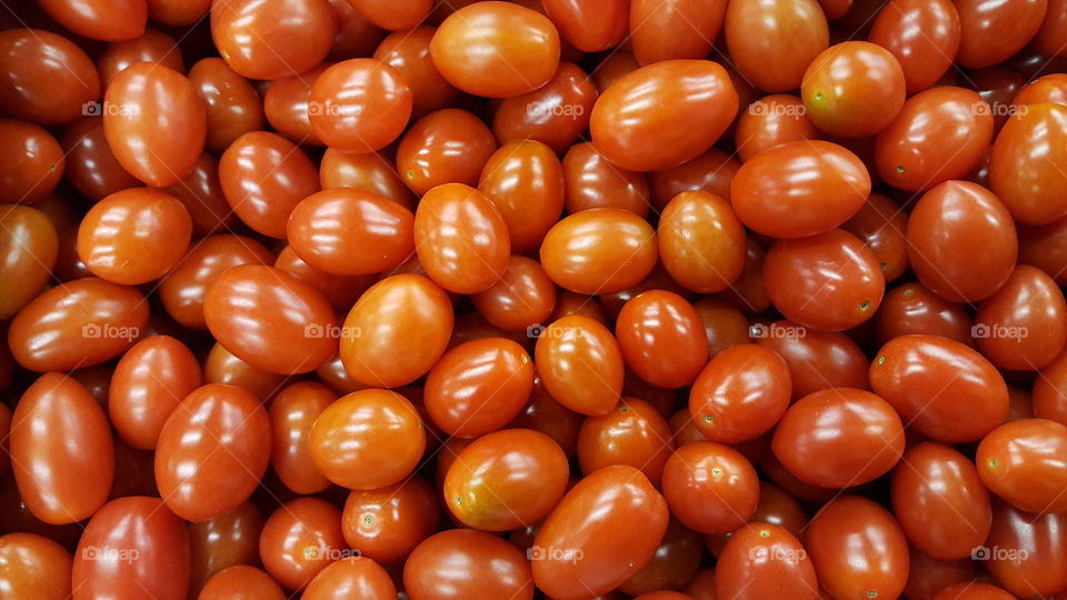 Baby plum tomatoes