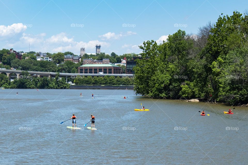 River boating 