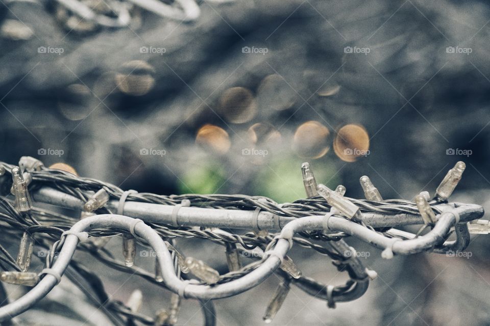 Close up on christmas decoration