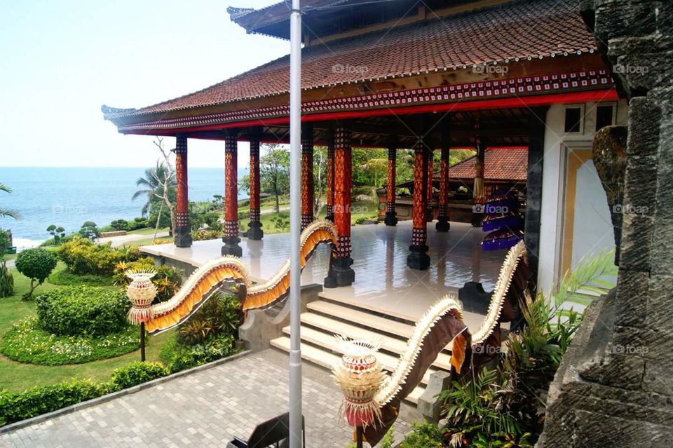 Traditional architecture in Bali