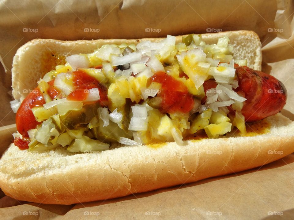 American Hot Dog