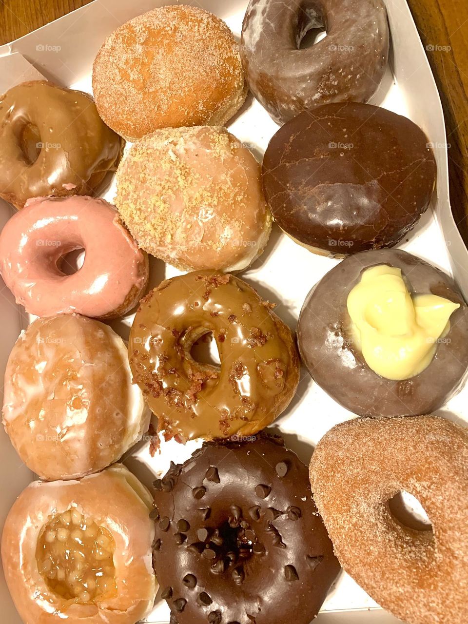 Delicious donuts from a local shop around me! I can’t wait to dig in, I love sweets.