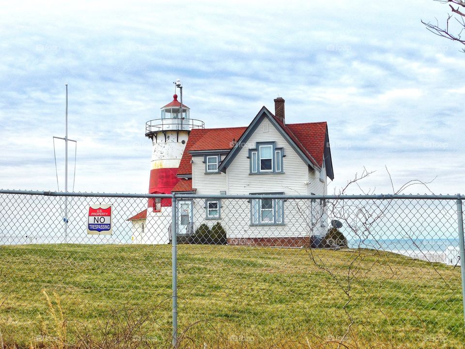 Stratford Point Lighthouse in Connecticut 