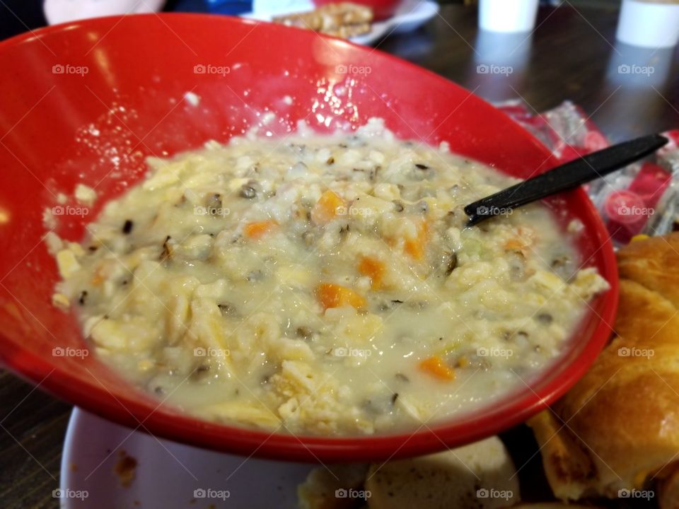 chicken and wild rice soup