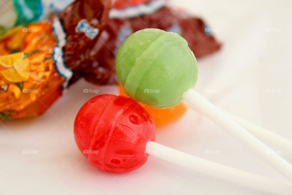 Colorful Lollipops Pyramid