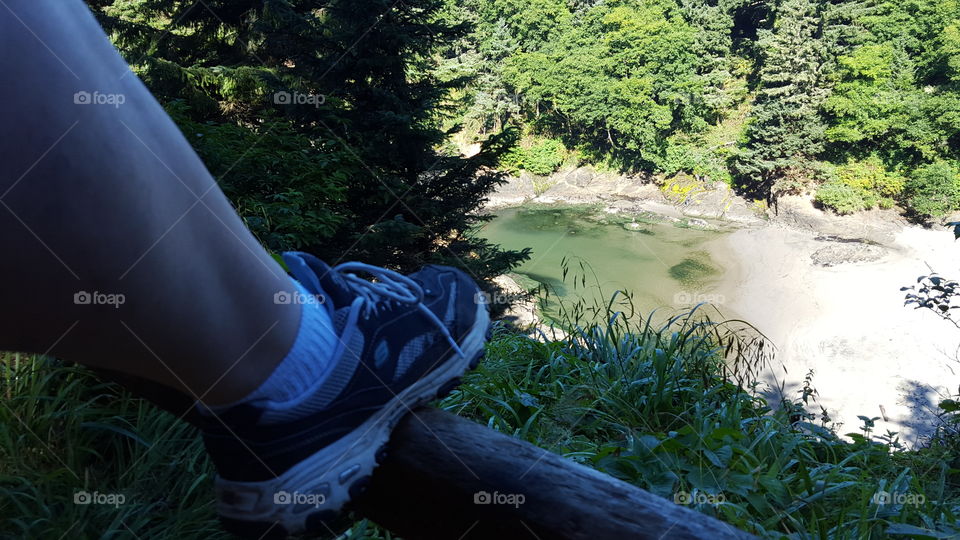 Above Deadman cove!!