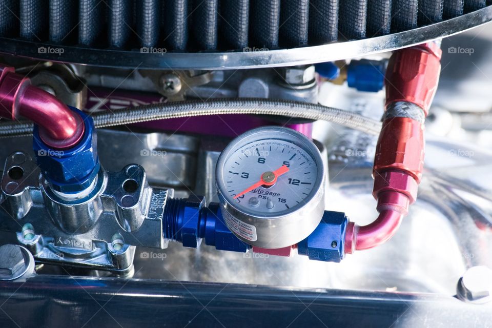 Classic rebuilt engine