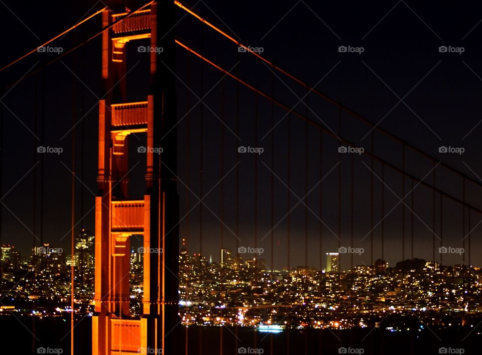 Golden Gate Bridge at Night